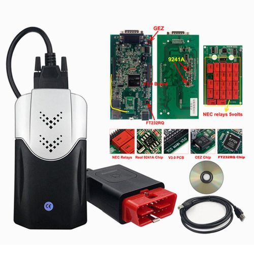 Delphis Obd Obd2 2021 Outils de diagnostic pour camions & voiture avec 8 cables de voiture