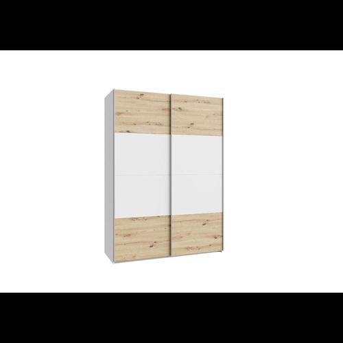 Armoire Schattmatt - Blanc Chêne
