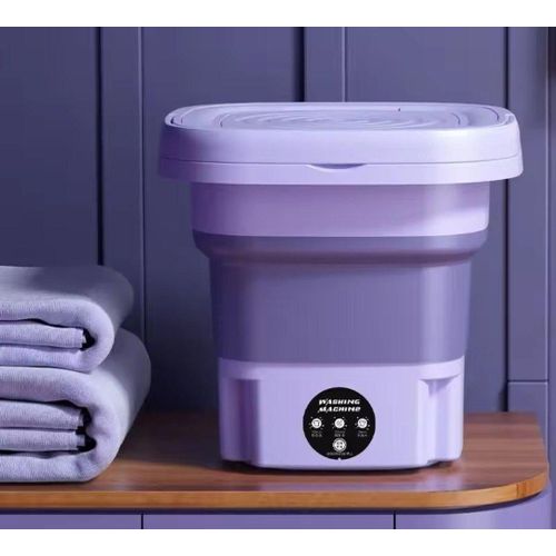 Machine à laver pliable machine à laver verticale mini à double usage pour le ménage lavage des sous-vêtements pour bébés lavage des chaussettes