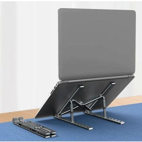 Support PC/Tablette Pliable Ergonomique Blanc/Rose/Noir Réglable Refroidissement Pratique Haute Qualité Jumia Maroc