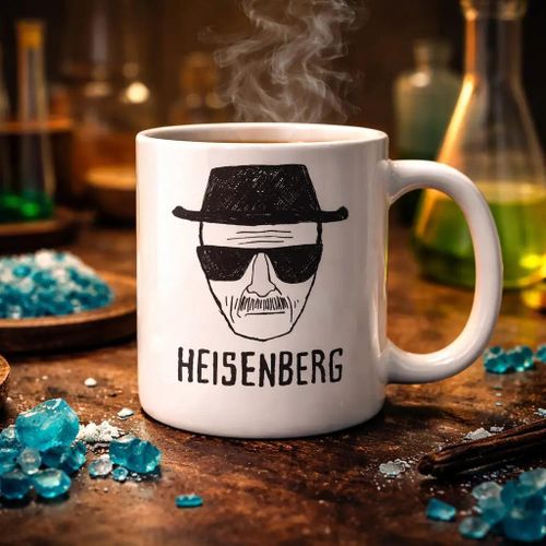 Mug Breaking Bad Heisenberg Wanted