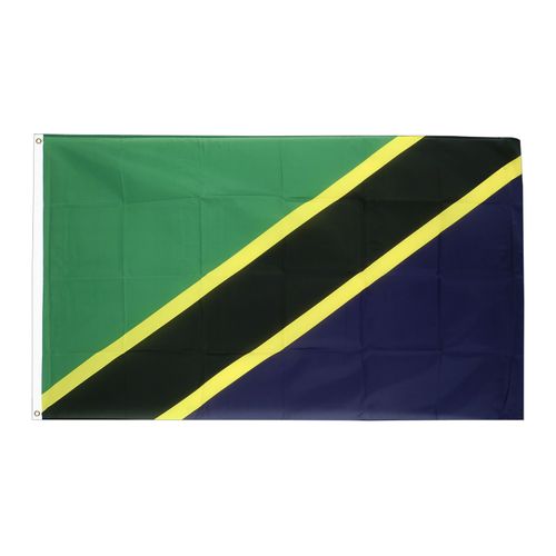 Drapeau Tanzanie la Toile polyester 140cm × 90cm
