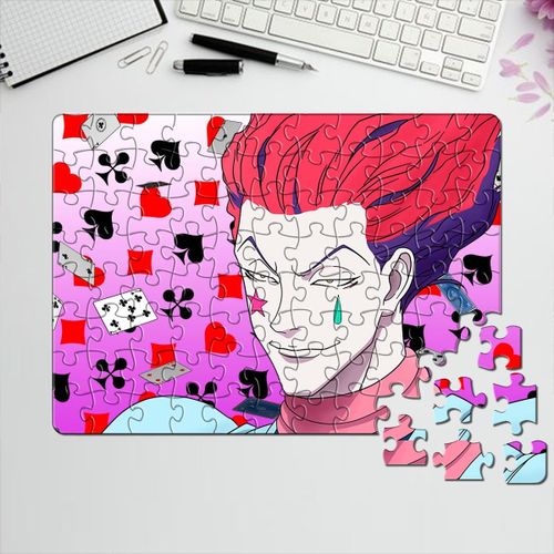 Puzzle Hunter X Hunter Hisoka Anime Style 5 - Game & Toy For kids And Adults 88Pcs
