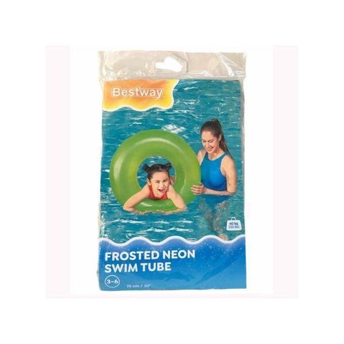 Bouée de Natation Bestway Frosted Neon – Amusement Estival Sûr pour les Enfants
