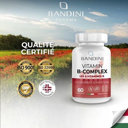 Bandi Vitamine B Complex DR CAPS Vitamines du group B à dosage élevé 60 Capsules