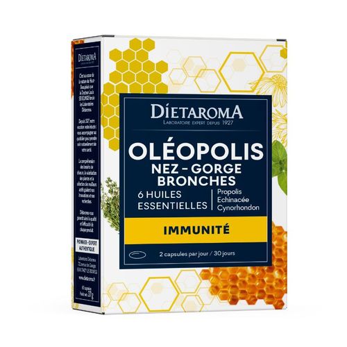 Oléopolis Nez – Gorge – Bronches Défenses Immunitaires & Confort Respiratoire