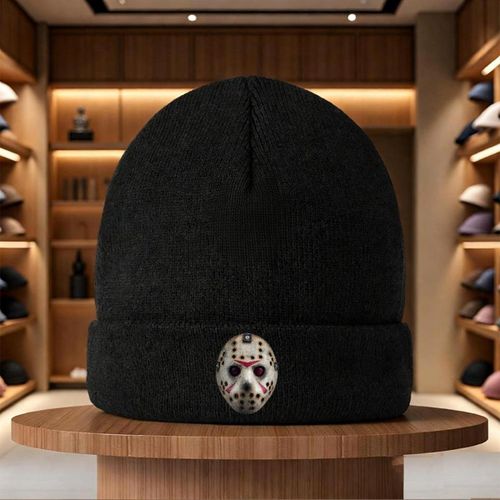 1pc Chapeau Tricoté Décontracté et Polyvalent, Options Multicolores, Design Imprimé Tendance, Fête à la Plage, Danse de Rue, Voyage, Sportif, Style Décontracté et Tendance pour Couple, Style Unisexe