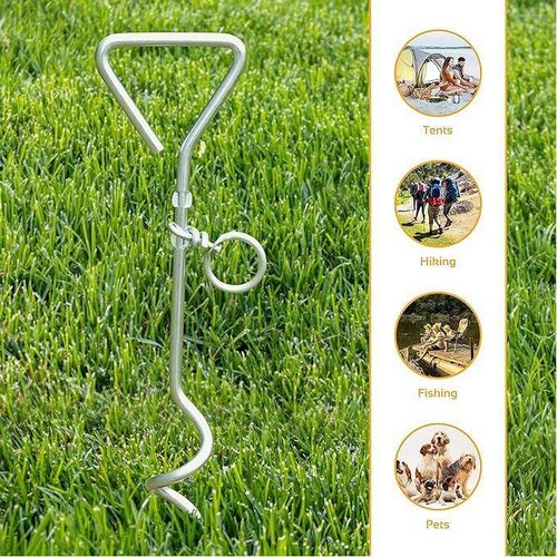 Cable exterieur solide pour chien, parfait pour l'entrainement et le camping