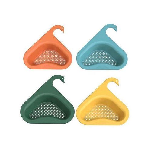 4 Pices Mir de vidange pour vier de cuisine filtre ordures pour lavage de lgumes stockage triangulaire