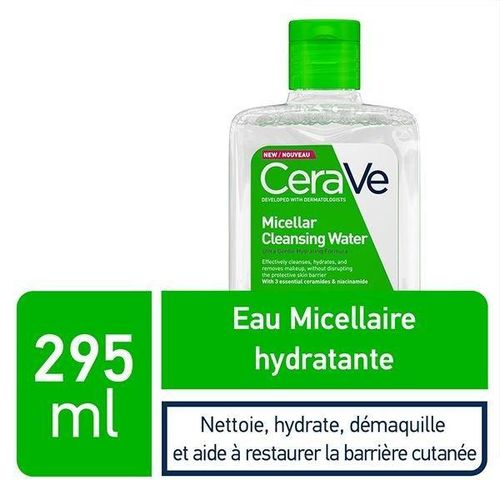 Eau Micellaire Démaquillante Hydratante Peau Normale À Sèche 295ml