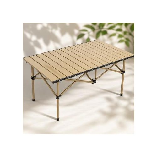 Table de Camping Pliante en Aluminium – Portable, Légère & Robuste avec Sac de Transport