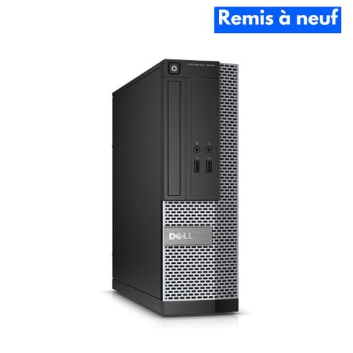 Optiplex 3020 SFF	"CPU : Intel® Celeron® G1840 4ème Géneration (2.80 GHz, 2c/2t, 2 Mo Cache) RAM : 4 Go DDR3 HDD : 500 Go SATA GPU : Intel® HD Graphics