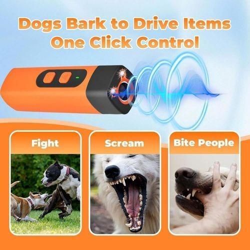 Répulsif à ultrasons pour chien Appareil anti-aboiement rechargeable par cable usb