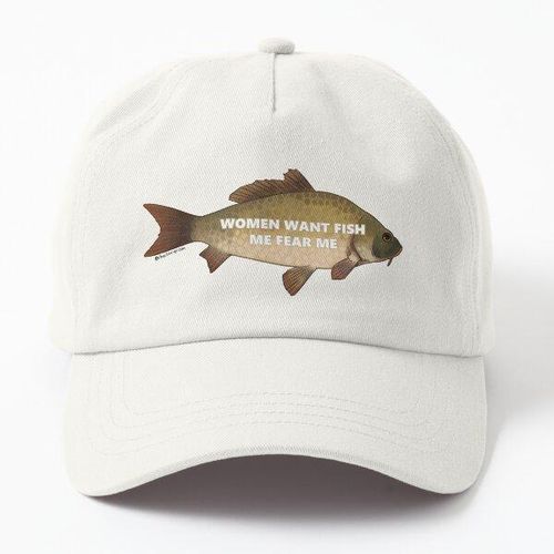 Les femmes veulent du poisson, j'ai peur de moi casquette blanc unique