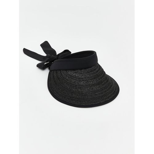 Chapeau Visor en Rotin pour Femme