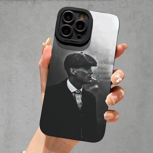 Pochette Coque de téléphone avec motif peaky blinders pour iPhone 16 Pro Max