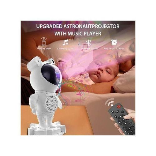 Projecteur Lumière LED de ciel étoilé et dastronaute veilleuse nuit pour chambre speaker Bluetooth