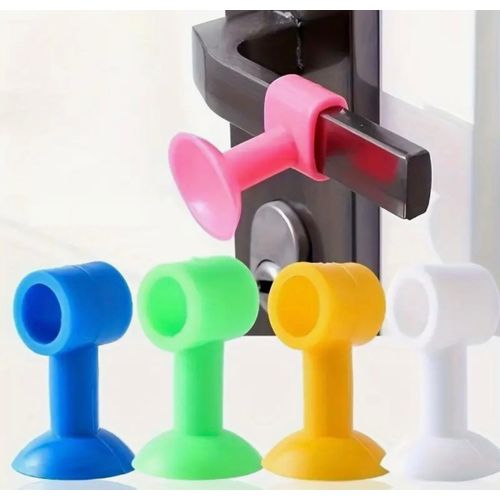 Lot de 5 Ventouses de Porte Anti-Choc – Protection Murale