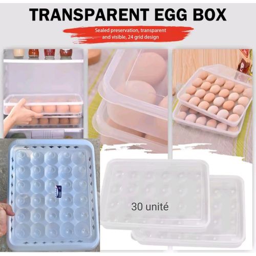 حافظ على بيضك منظمًا جيدًا - علبة 30 بيضة