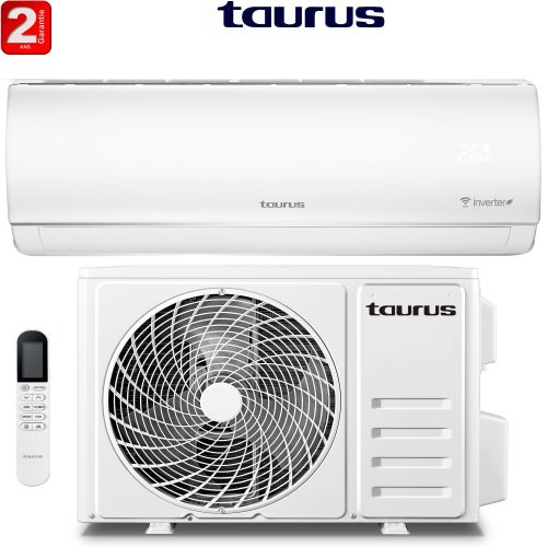 Climatisation 9000 BTU INVERTER WIFI télécommande écran LED 5 modes 8 vitesses-2ans de garantie