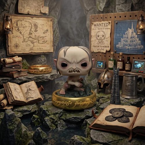Figurine Pop Plus Le Seigneur des Anneaux N° 1831 – Gollum (Glow in the Dark)
