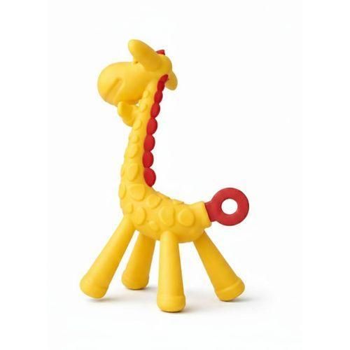 Jouet de Dentition Bébé en Silicone – Girafe Souple – Sans BPA – Dès 3 Mois