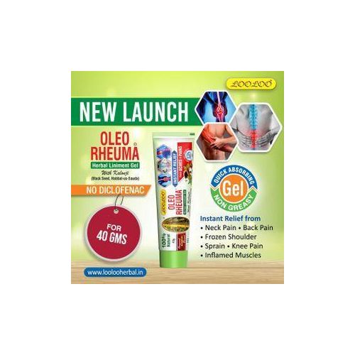 Gel liniment aux herbes Oleo Rheuma 40g