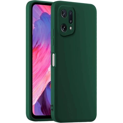Couqe silicone vert pour Oppo find x5