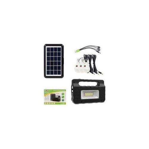 Isolar Kit système déclairage Solaire panneau solaire avec Radio FM lecteur MP3 deux lampes