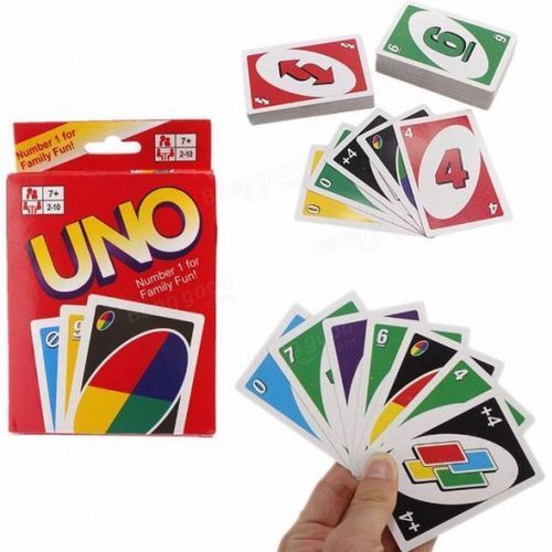 Jeu de cartes UNO ( 108 cards included )